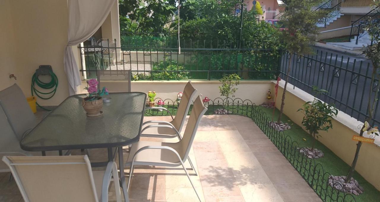 Studio Garden Apartment Nea Kallikrateia ภายนอก รูปภาพ