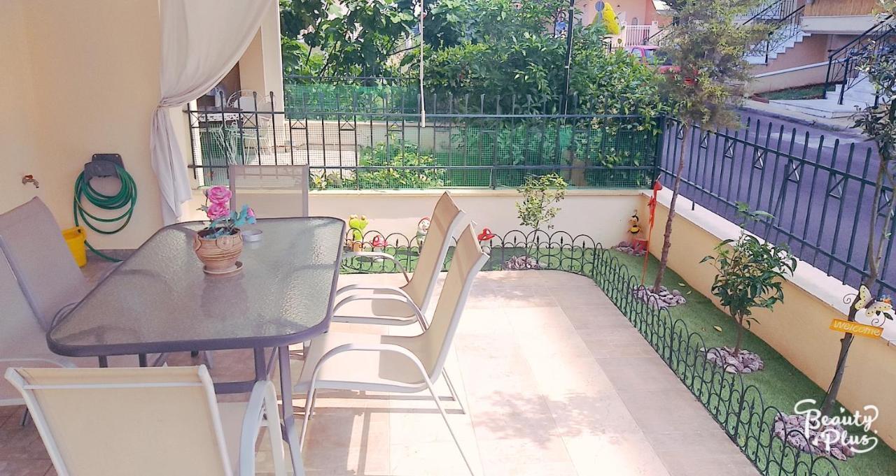 Studio Garden Apartment Nea Kallikrateia ภายนอก รูปภาพ